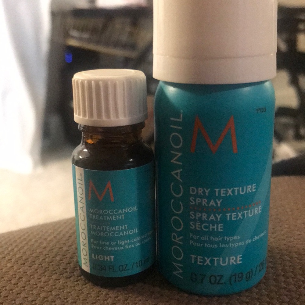 Moroccanoil Light treatment and Dry Texture Spray